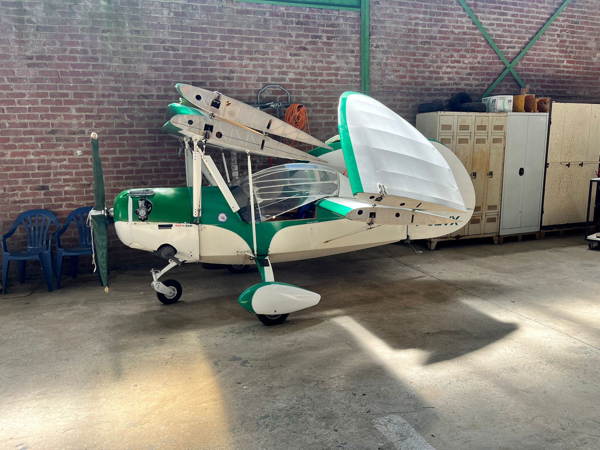 ulm occasion - - ulm hm293 biplan